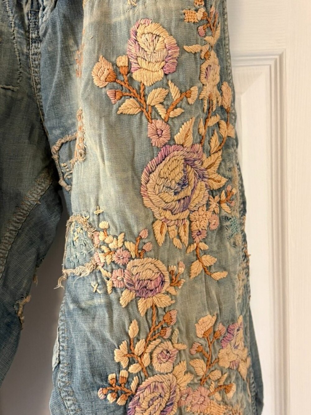 NEW Magnolia Pearl Rosarian Miner Denims, Washed Indigo OS - Picture 7 of 16
